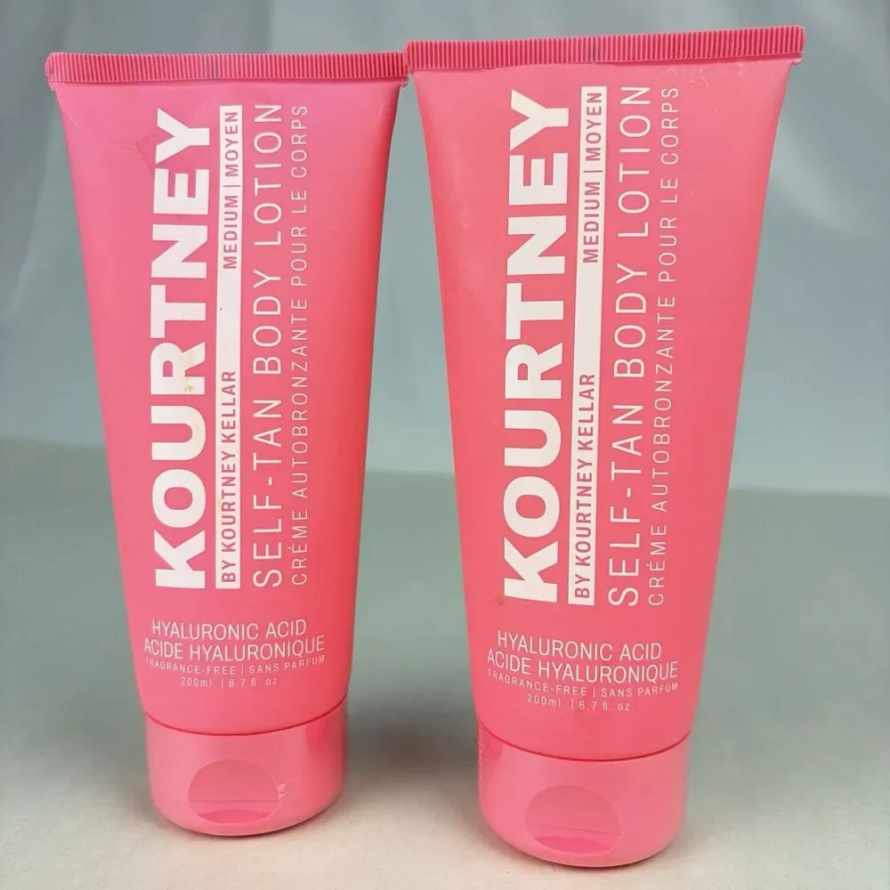 Kourtney self tan